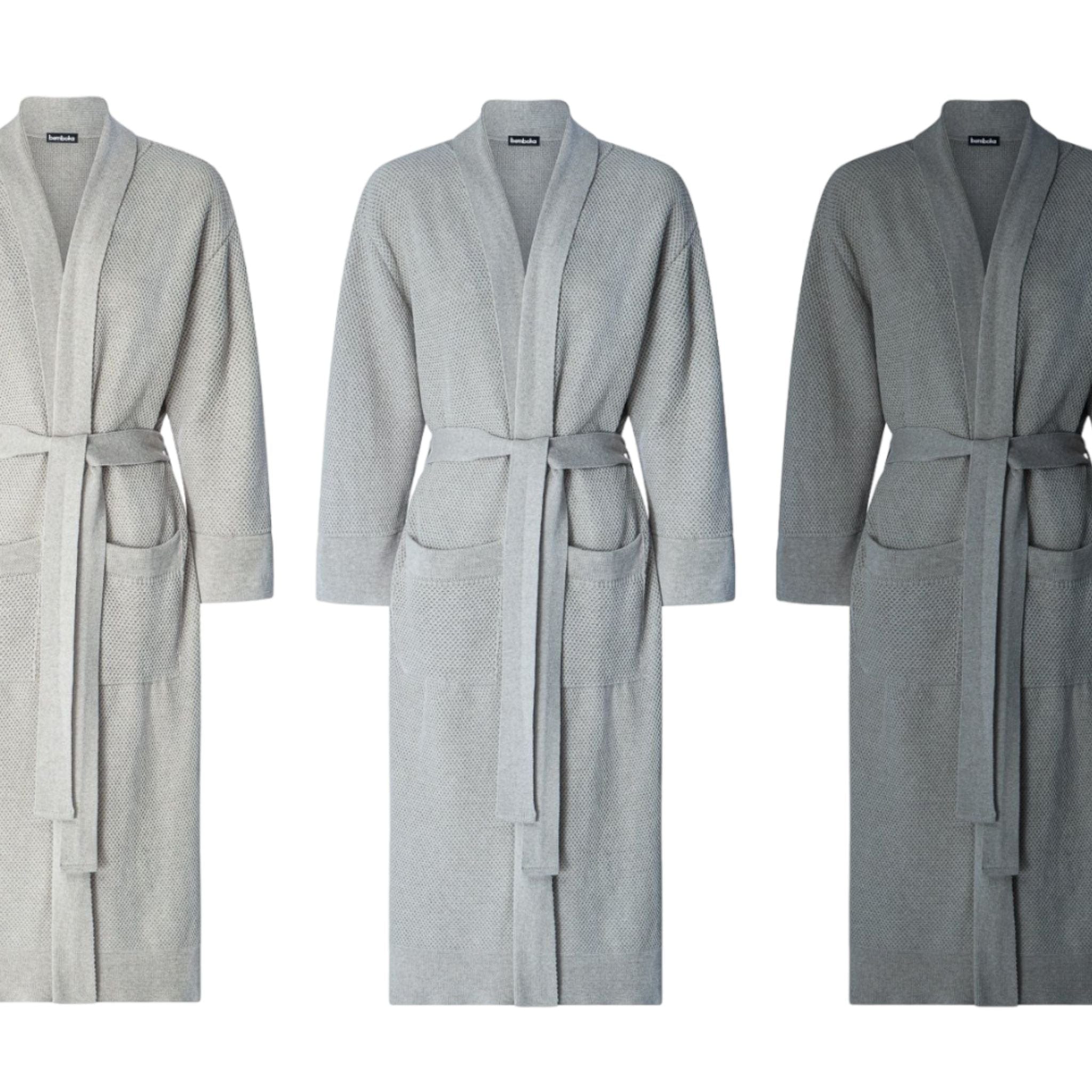 Pure Cotton Knitted Bathrobes