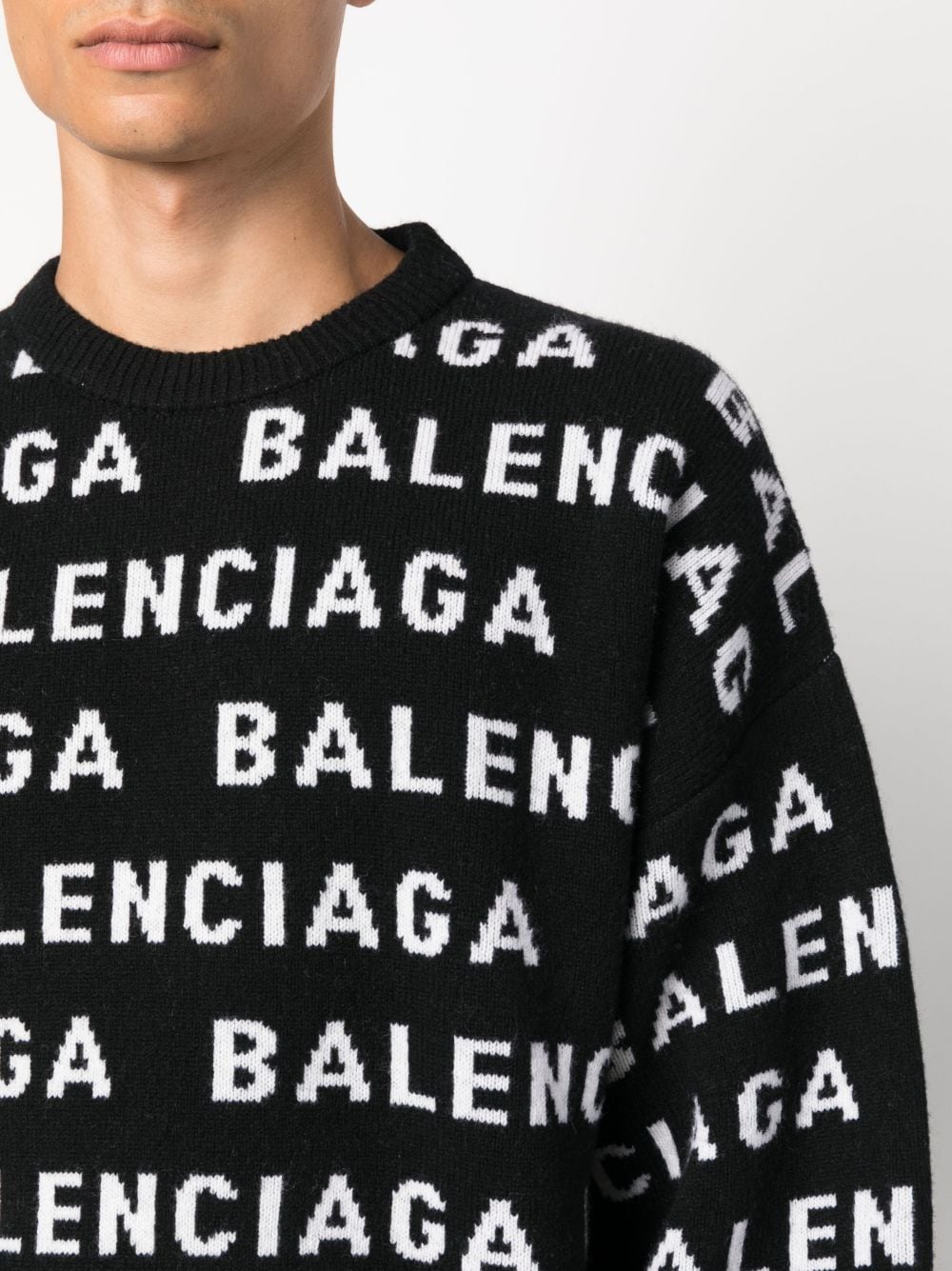 Balenciaga Sweaters Black