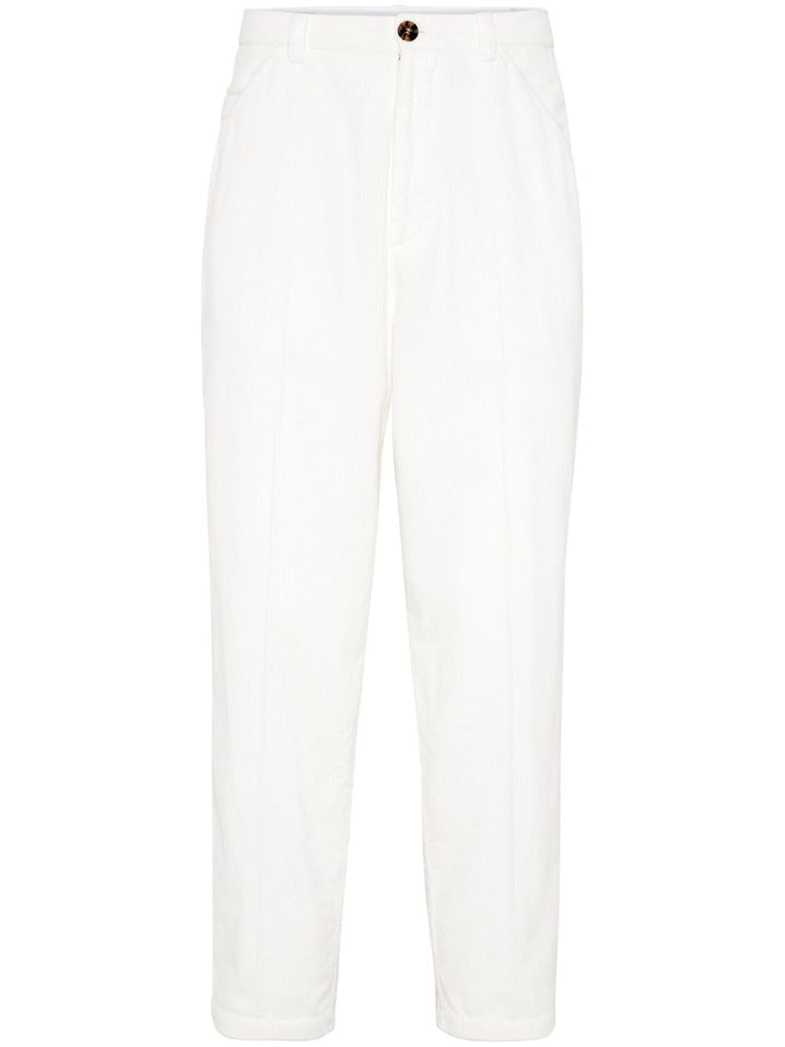 Brunello Cucinelli Trousers White