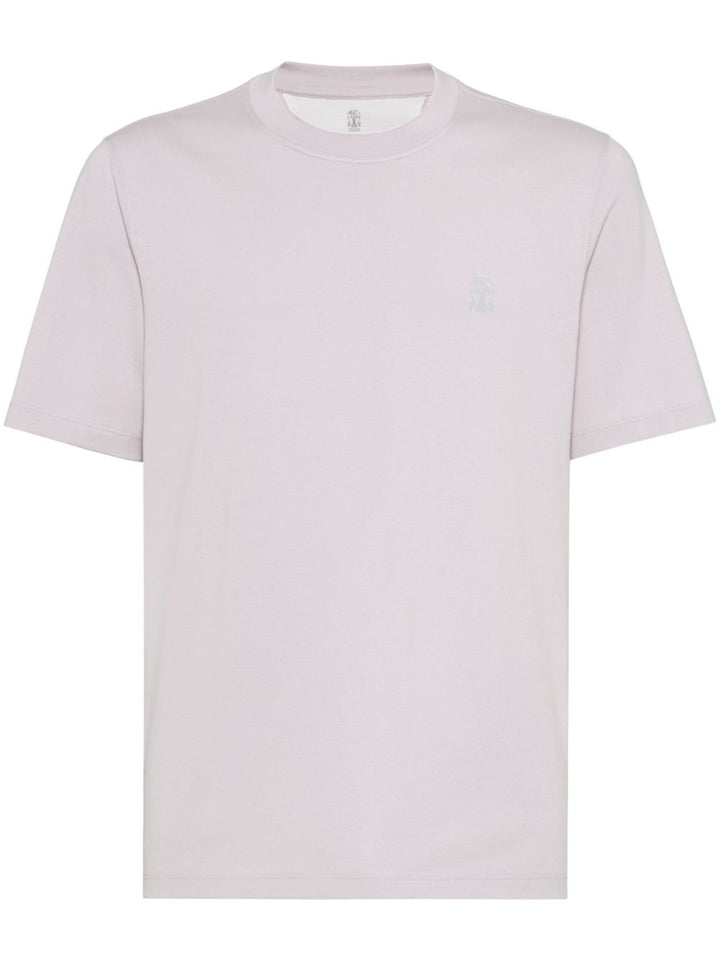 Brunello Cucinelli T-shirts and Polos Purple