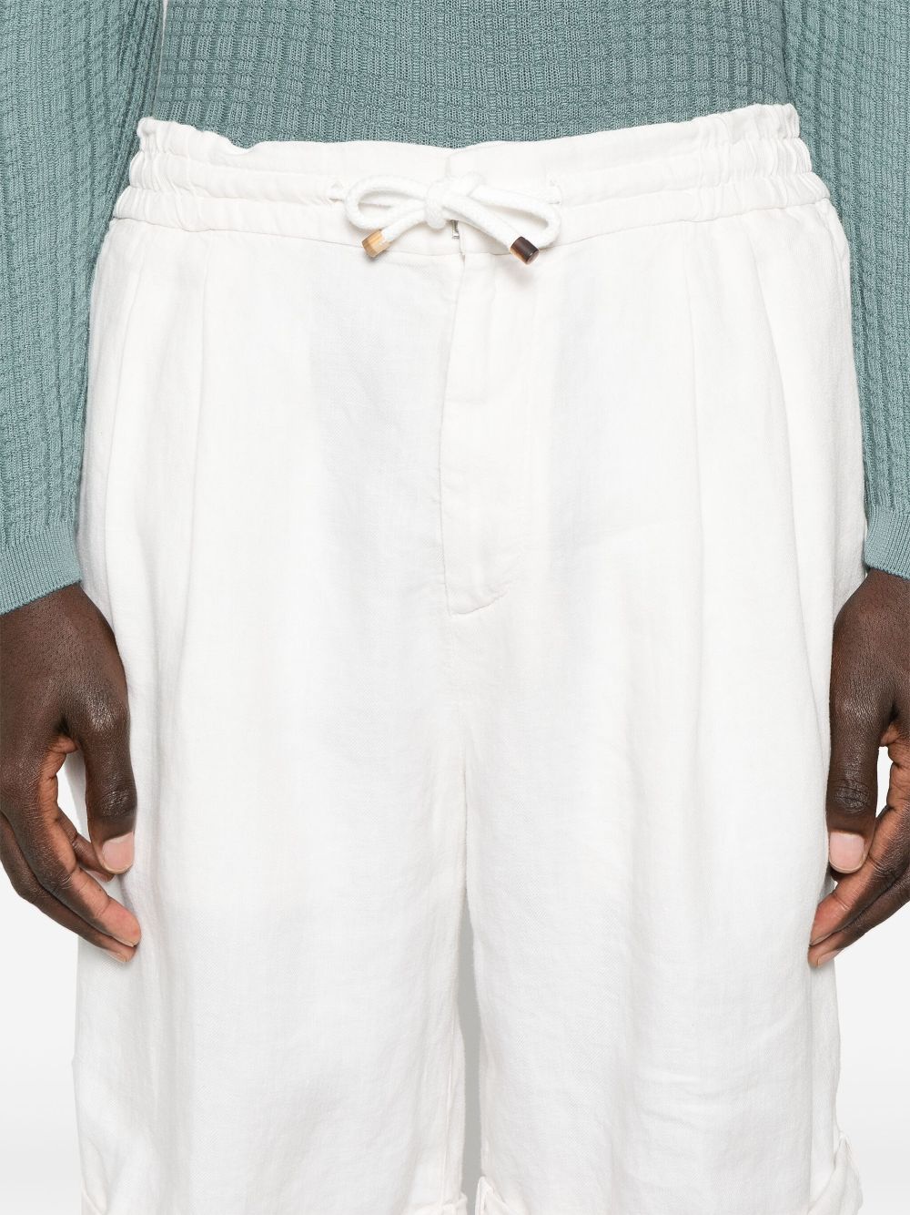 Brunello Cucinelli Shorts White