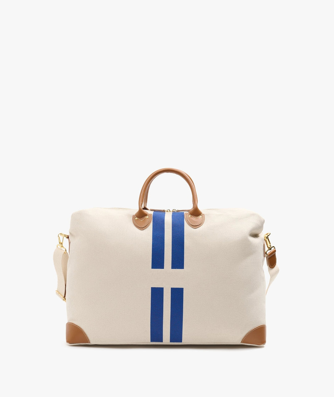 My Style Bags Harvard Large Duffel Bag Blue Stripes