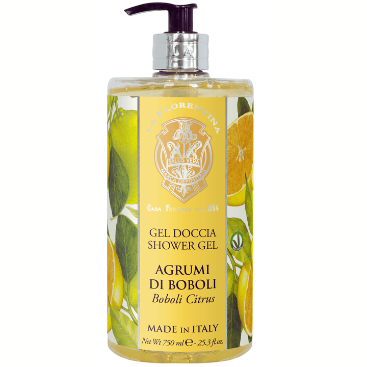 La Florentina Bath Foam & Shower Gel La Florentina Boboli Citrus Shower Gel 750ml Set of 3pcs Brand