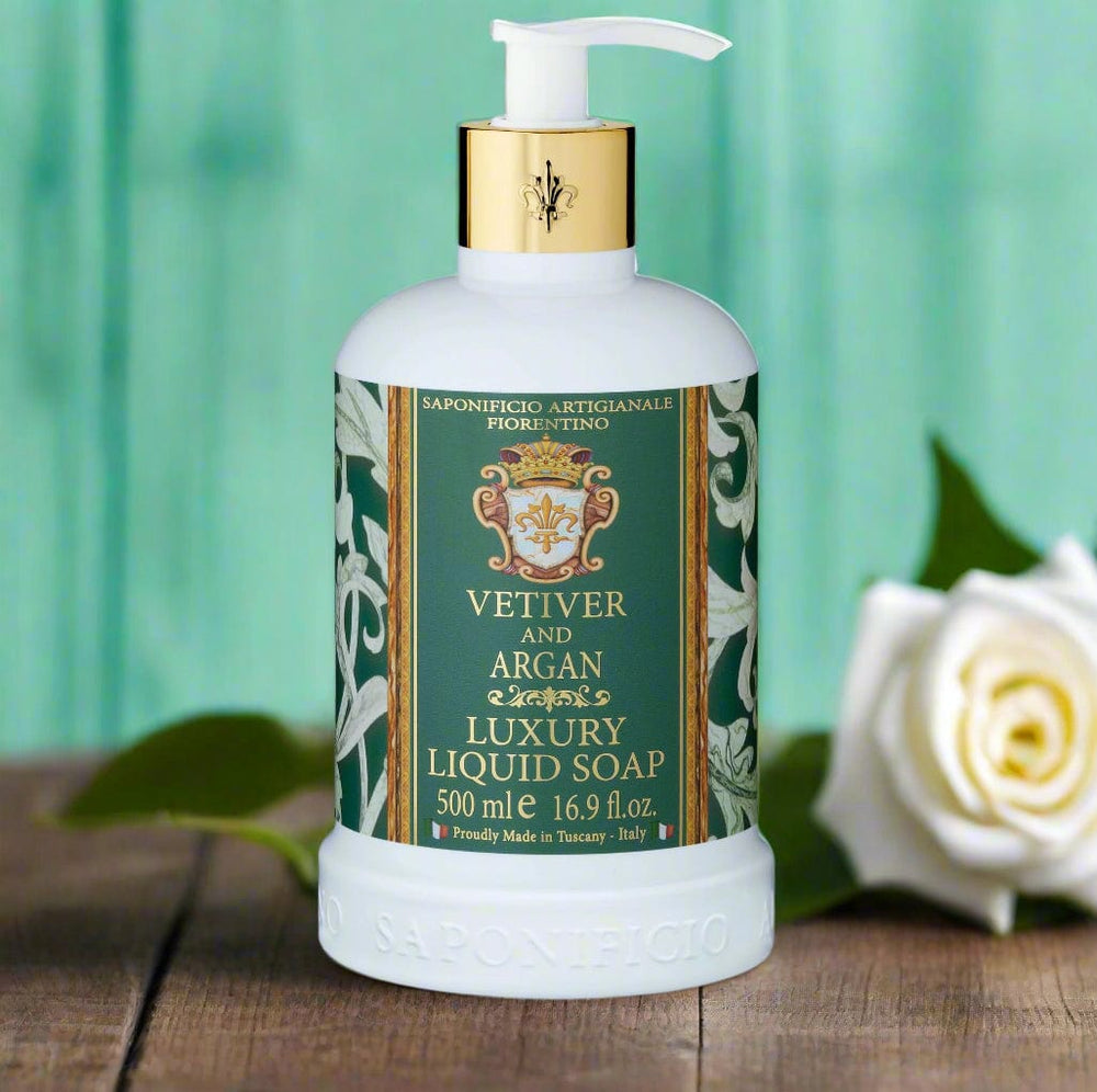 Saponificio Artigianale Fiorentino Body and Hand Wash Bundles Saponificio Artigianale Fiorentino Vetiver & Argan Hand Wash Saponificio Artigianale Fiorentino Vetiver & Argan Hand Wash Brand