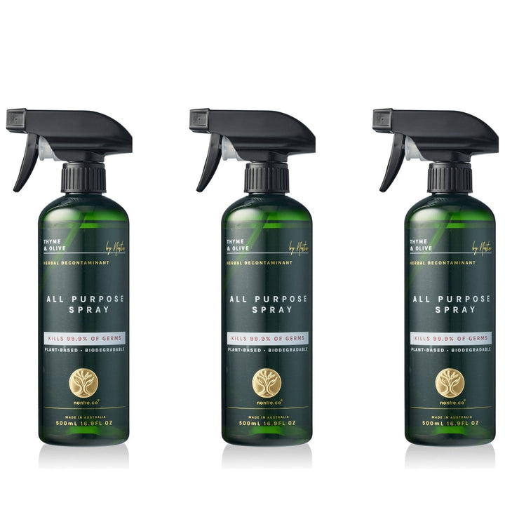 NONTRE.CO Cleaning products Nontre.co Antibacterial All Purpose Spray 500ml Thyme & Olive Bundle Brand