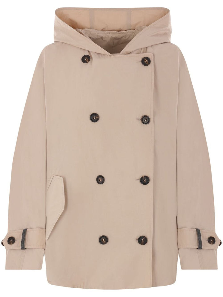 Brunello Cucinelli Coats 42 Brunello Cucinelli Coats Beige Brunello Cucinelli Coats Beige Brand