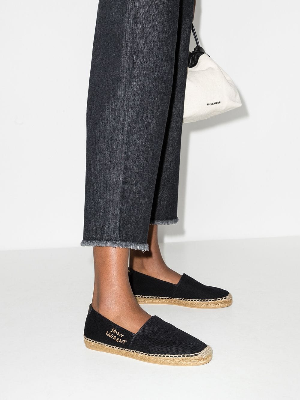 Saint Laurent Espadrilles Saint Laurent Espadrilles Flat shoes Black Saint Laurent Espadrilles Flat shoes Black Brand