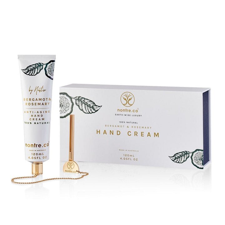 NONTRE.CO Hand Cream Nontre.co Natural Hand Cream 120ml Bergamot & Rosemary Brand