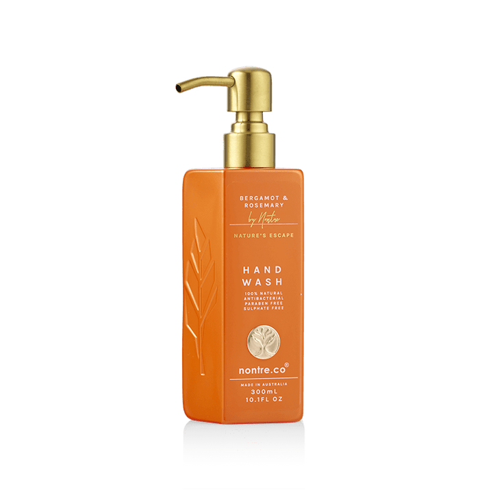 NONTRE.CO Hand Wash Orange Nontre.co Natural Hand Wash 300ml Bergamot & Rosemary Brand