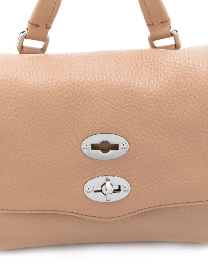 Zanellato Handbag UNI Zanellato Bag Light Brown Twist Zanellato Bag Light Brown Twist-lock Leather at Italian Luxury Group Brand