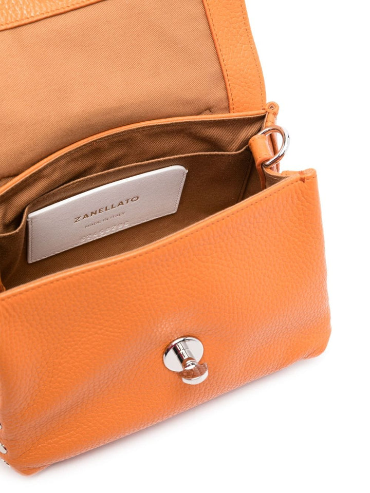 Zanellato Handbag UNI Zanellato Orange Foldover Top Bag Zanellato Orange Foldover Top Bag Brand