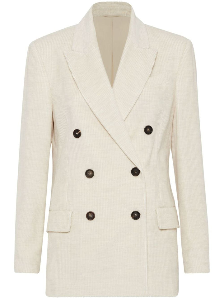 Brunello Cucinelli Jackets 40 Brunello Cucinelli Jackets Ivory Brunello Cucinelli Jackets Ivory Brand