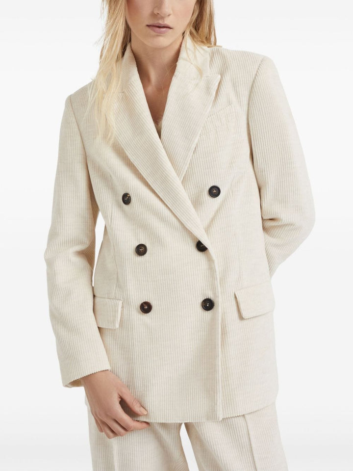 Brunello Cucinelli Jackets 40 Brunello Cucinelli Jackets Ivory Brunello Cucinelli Jackets Ivory Brand