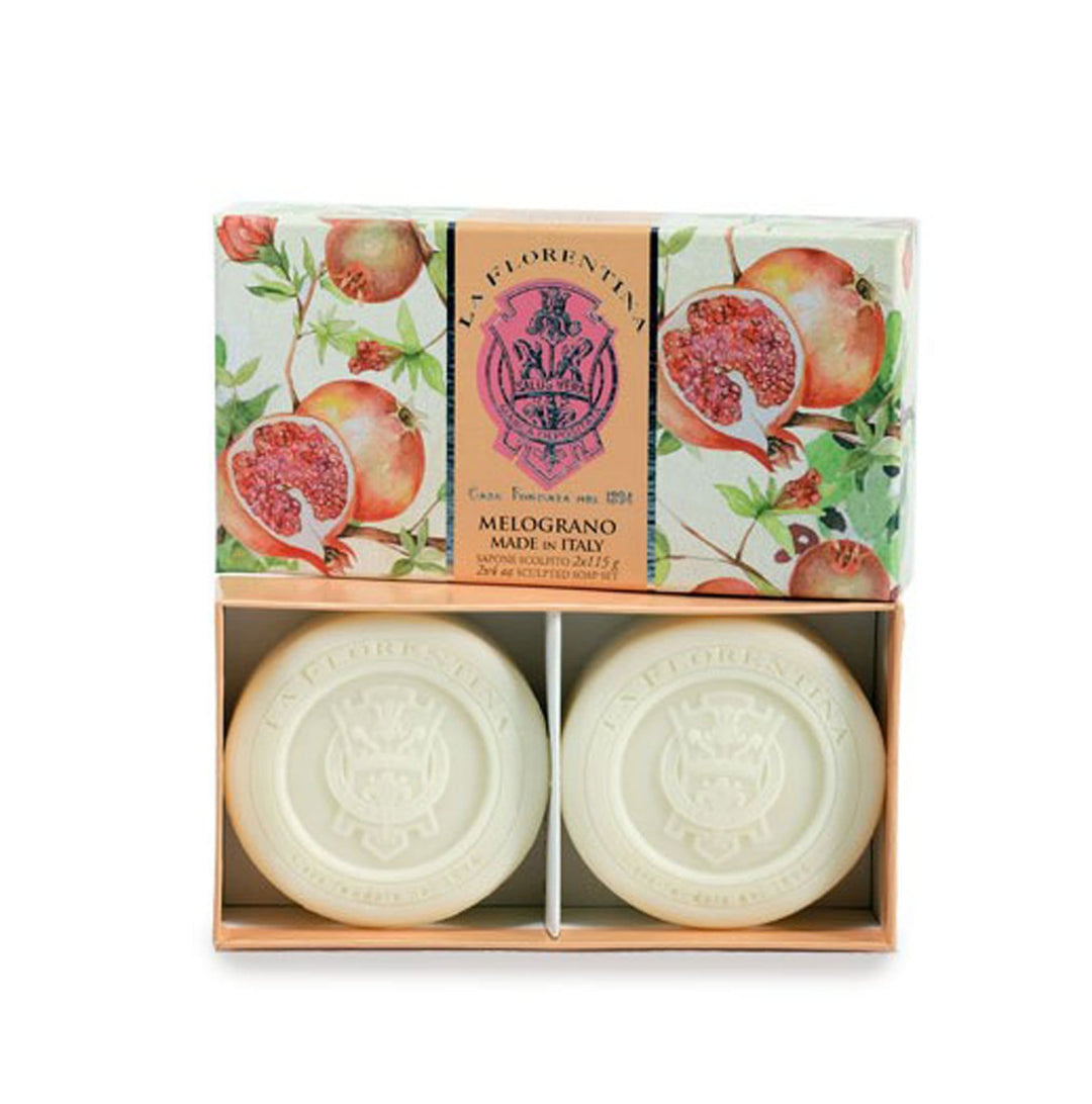 La Florentina Set of 2 Round Soap La Florentina Set of 6 Mixed 2 Round Soaps 115 g Brand