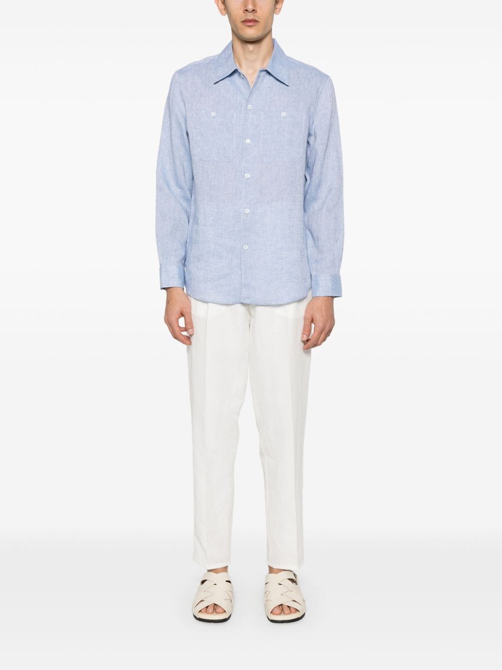 Brunello Cucinelli Shirts Brunello Cucinelli Shirts Clear Blue Brunello Cucinelli Shirts Clear Blue Brand