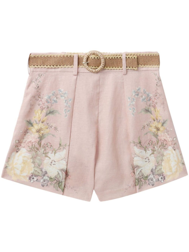 Zimmermann Short trousers Zimmermann Shorts Pink Zimmermann Shorts Pink Brand