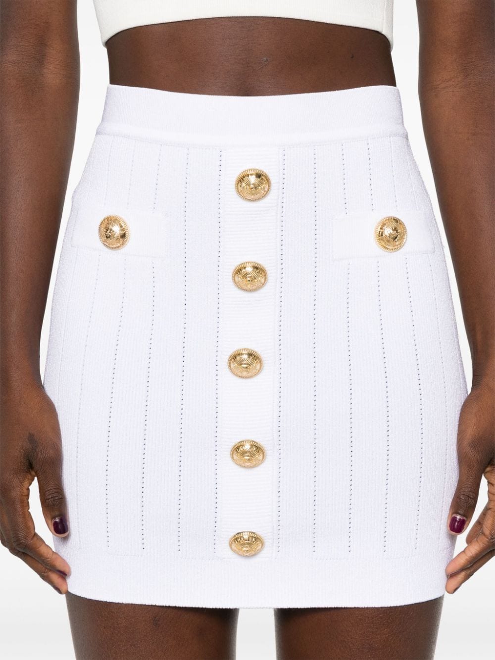 Balmain Skirts 38 Balmain Skirts White Balmain Skirts White Brand