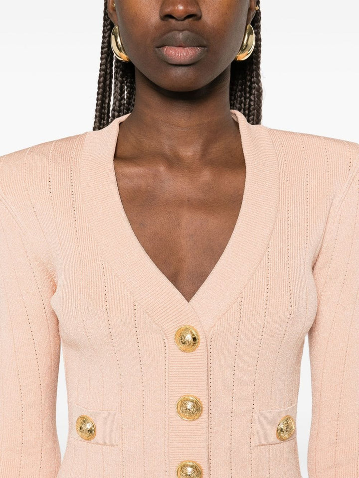 Balmain Topwear Balmain Sweater Balmain Almond Beige Sweater Brand