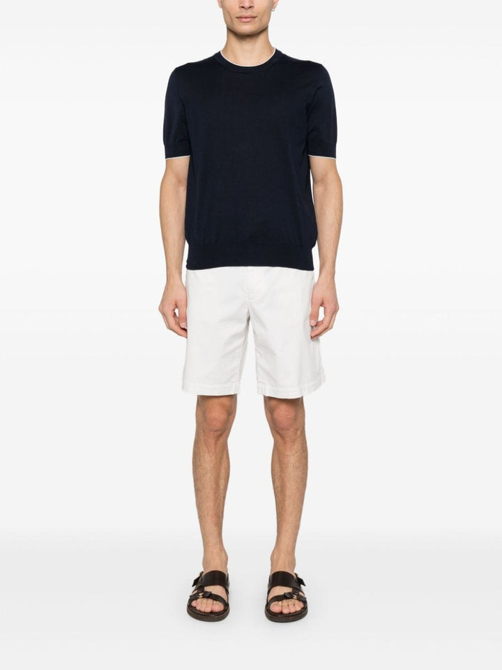 Brunello Cucinelli Topwear Brunello Cucinelli T-shirts and Polos Blue Brunello Cucinelli T-shirts and Polos Blue Brand