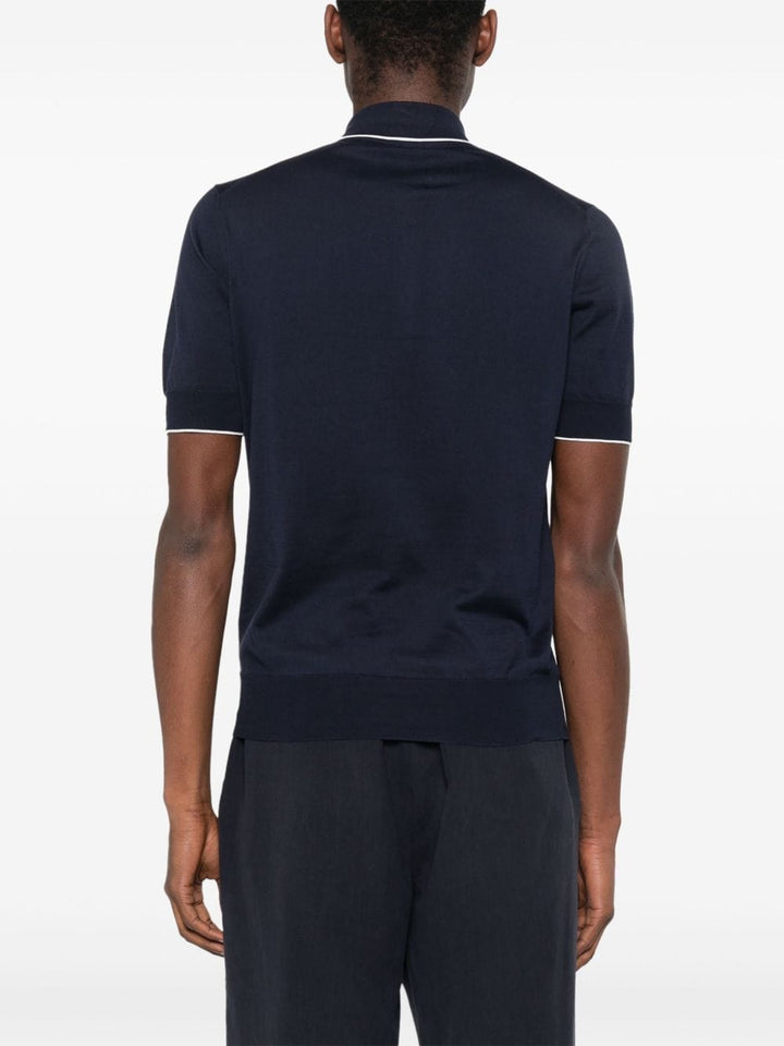 Brunello Cucinelli Topwear Brunello Cucinelli T-shirts and Polos Blue Brunello Cucinelli T-shirts and Polos Blue Brand