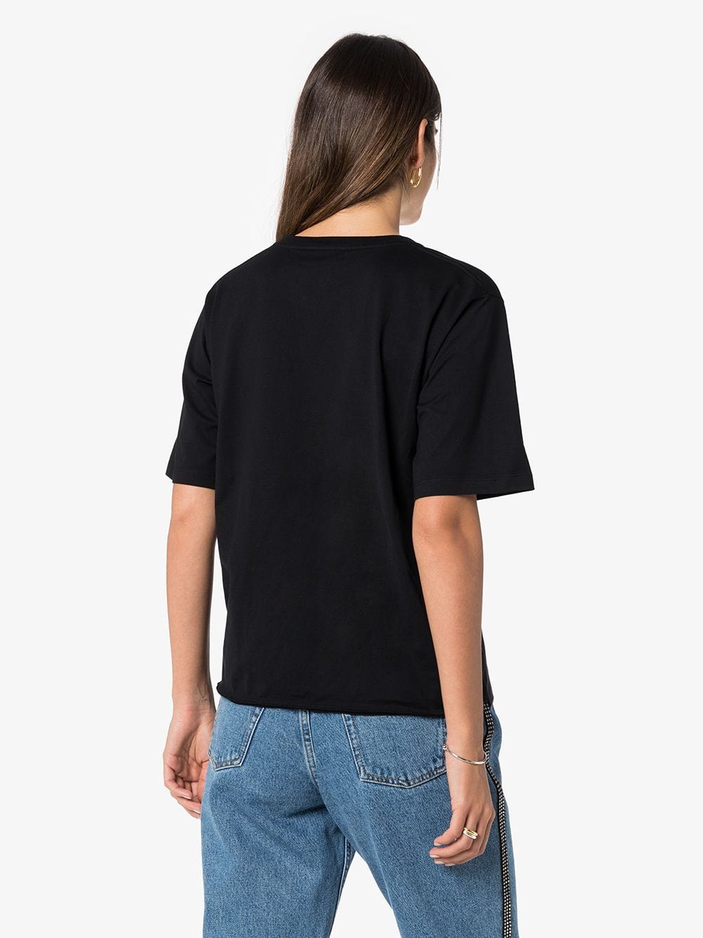 Saint Laurent Topwear L Saint Laurent Black T-shirts & Polos Saint Laurent Black T-shirts & Polos at Italian Luxury Group Brand