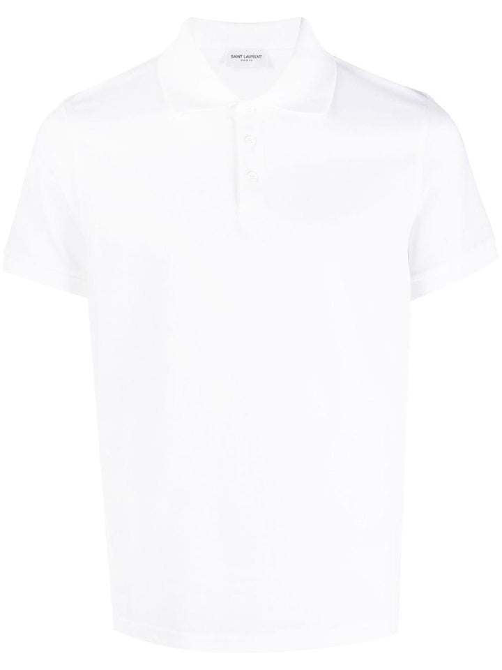 Saint Laurent Topwear Saint Laurent T-shirts and Polos White Saint Laurent T-shirts and Polos White at Italian Luxury Group Brand