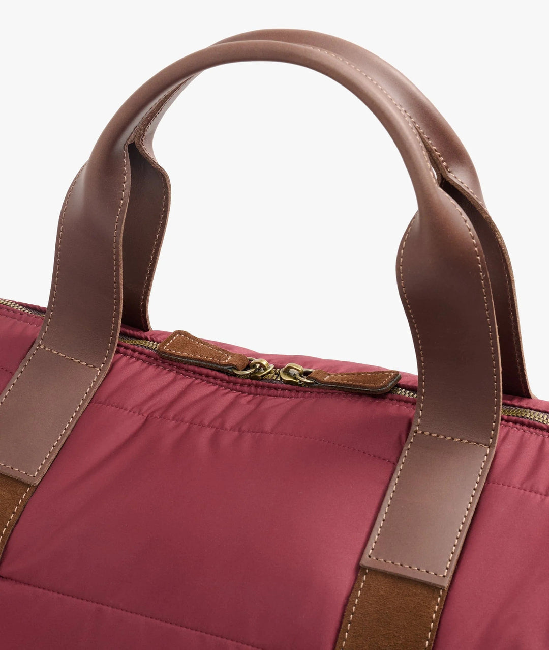 MyStyleBags Travel Bags My Style Bags Boston Duffel Down Bag - Burgundy Brand