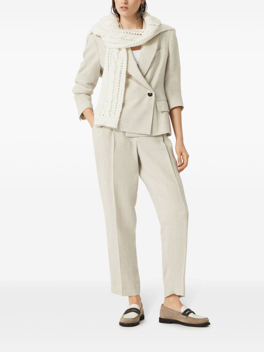 Brunello Cucinelli Trousers Brunello Cucinelli Trousers Beige Brunello Cucinelli Trousers Beige Brand