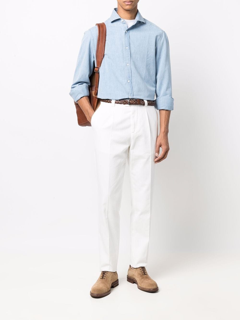 Brunello Cucinelli Trousers Brunello Cucinelli Trousers White Brunello Cucinelli Trousers White Brand