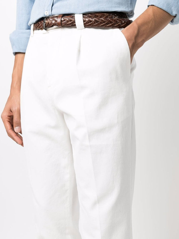 Brunello Cucinelli Trousers Brunello Cucinelli Trousers White Brunello Cucinelli Trousers White Brand