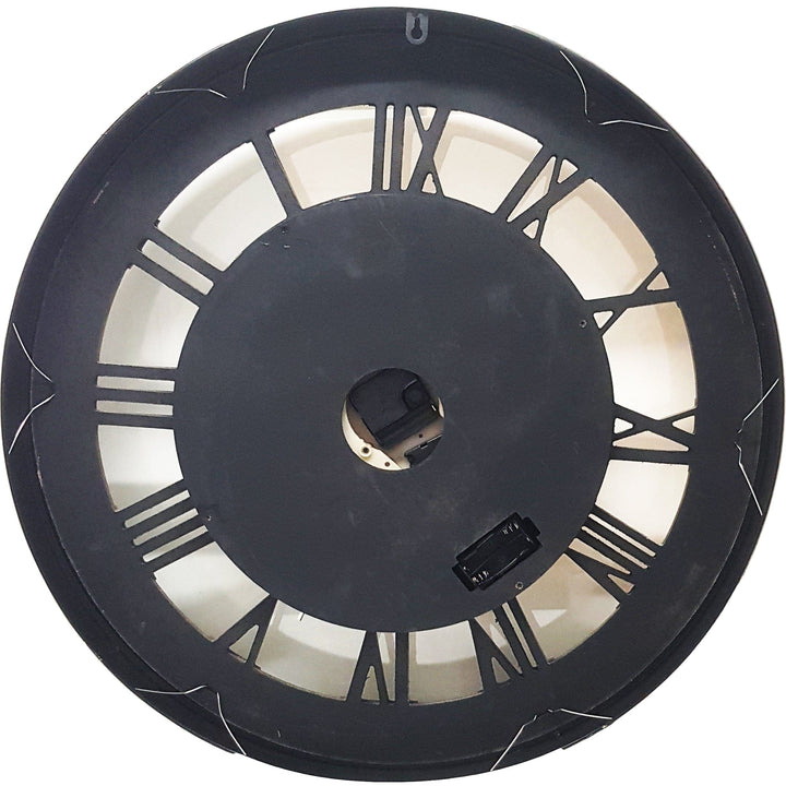 Chilli Wall Clock Agakan Round Industrial Age Wall Clock Silver Brand