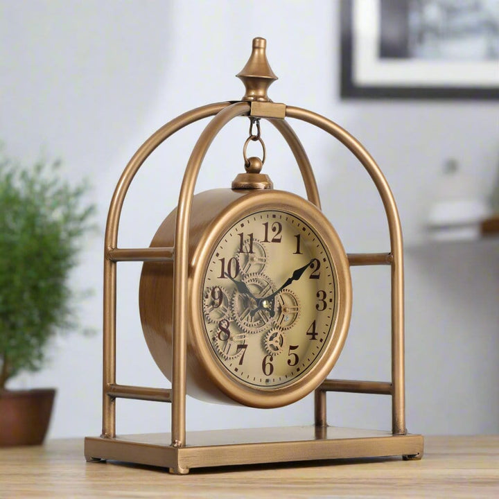 Chilli Wall Clock Saint-Étienne Bedside Table Moving Cogs Clock Brand