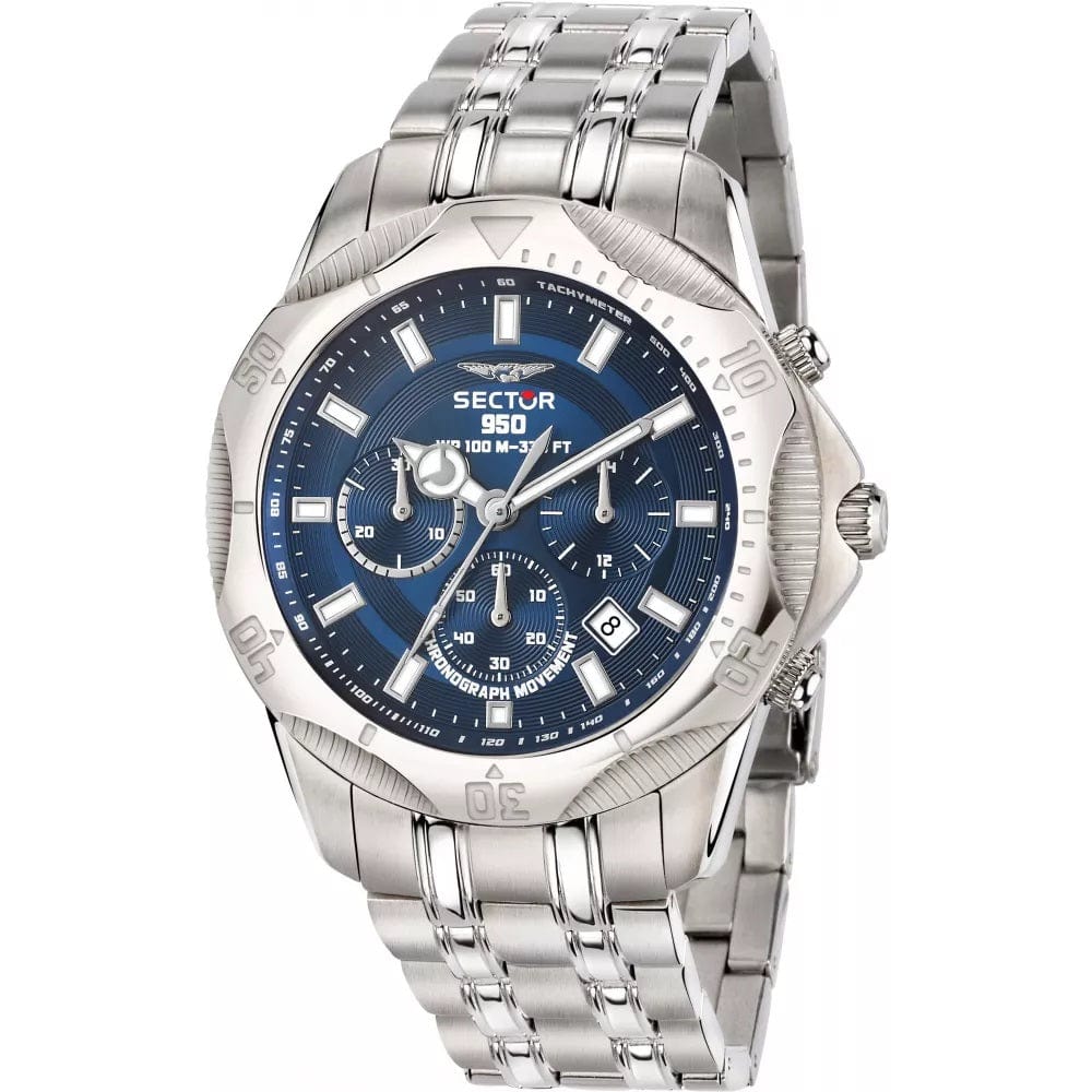 Sector Watch Sector 950 Blue Chrono Watch Brand